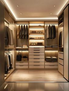 Custom Master Room elegante passeggiata di lusso nell'<span class=keywords><strong>armadio</strong></span> apertura mensola <span class=keywords><strong>armadio</strong></span> - Product Image 2