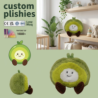 Porte-clés personnalisé en forme de gâteau, animal en peluche, pendentif mascotte OEM, jouet en peluche doux et câlin, porte-clés en peluche personnalisé