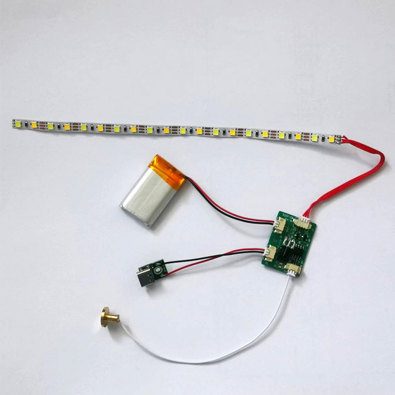 bianco caldo-natura 3 colori cambiati PCB 8MM