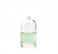 Flacon en verre cosmétique de luxe de 50 ml avec pompe à lotion pour parfum, vernis à ongles, lotions, huiles essentielles