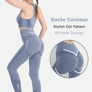 Premium Seamless Workout Sets for Women, High Waist Push up Leggings and Fitness Top, <strong>Alo</strong> <strong>Yoga</strong> Style <strong>Activewear</strong> for Training - Product Image 4