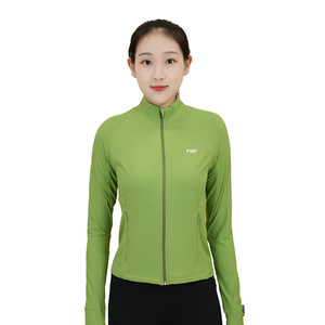 Breathable Fit Breathable Gym Jacket Offering UV Protection Comfort And Zipper Closure Fit For Winter Exercise - Product Image 2