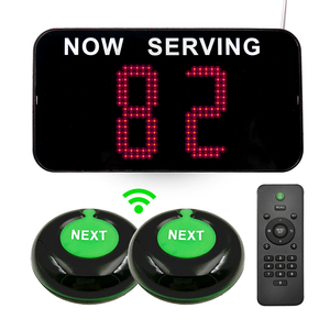 Wireless 2-Digit <strong>Voice</strong> Broadcast <strong>System</strong> for Restaurant Hospital Bank Waiting Lines <strong>Queue</strong> Calling Display - Product Image 1