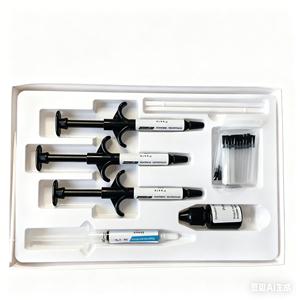 Kit <span class=keywords><strong>de</strong></span> Resina Adhesiva Autopolimerizable para <span class=keywords><strong>Brackets</strong></span> <span class=keywords><strong>de</strong></span> Ortodoncia Dental, Adhesivo <span class=keywords><strong>de</strong></span> Curado con Luz, Kit <span class=keywords><strong>de</strong></span> Adhesión <span class=keywords><strong>en</strong></span> un Solo Paso, 3 Jeringas - Product Image 1