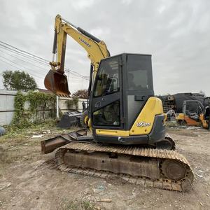 Venta directa de fábrica, excavadora de cadenas Yanmar de 8 toneladas fabricada en Japón, excavadora Yanmar Vio85 original usada, excavadora de segunda mano en venta - Product Image 1