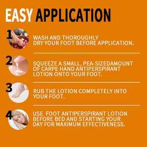 कस्टम लोगो प्राकृतिक जैविक फीट एंटीपर्सपिरेंट क्रीम पुरुषों और महिलाओं के लिए हाथ पैर लोशन - Product Image 6