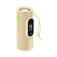 2025 Led Digitaal Display Ipx6 Waterdichte Speaker Bluetooth 5.3 3600Mah Batterij Handsfree Hiking Tws Usb Draadloze Bt Speaker