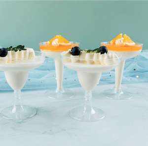 Gobelet en plastique de 150ml tasse de mousse de <span class=keywords><strong>yaourt</strong></span> tasse PS jetable pour dessert créatif de pudding adapté à la célébration de la Saint-Valentin - Product Image 4