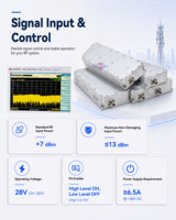 Module amplificateur de puissance RF à gain élevé 38 dB 30 W 300-6300 MHz GaN, conception à haute linéarité, faible distorsion pour amplificateur de signal