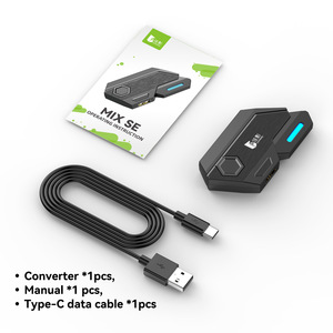 Convertitore Tastiera e <span class=keywords><strong>Mouse</strong></span> per Giochi di Tiro, Adattatore con Retroilluminazione LED, Gamepad Cablato per PUBG - Product Image 5