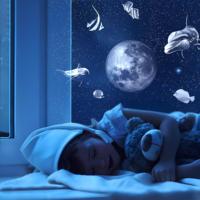 Lampe LED USB haute définition 360 degrés réglable lune océan vie étoile galaxie projecteur veilleuse pour chambre bricolage haute
