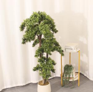 Bonsaï de cyprès artificiel JWT4085, décor paysager très réaliste, plastique durable, haute qualité, écologique, pour la maison <span class=keywords><strong>et</strong></span> le <span class=keywords><strong>jardin</strong></span>, idéal pour Pâques - Product Image 5