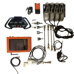 Joystick de 4 palancas, minicargadores, válvula hidráulica, control remoto de motor inalámbrico