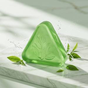 Jabón Sólido de Aceite Esencial de Árbol de Té Verde Seven para Cuero Cabelludo Escamoso, Limpieza Profunda, Anticaspa, Barra Refrescante - Product Image 2