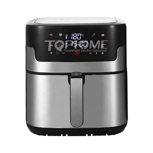 Friteuse électrique numérique <span class=keywords><strong>de</strong></span> style moderne <span class=keywords><strong>de</strong></span> 1800W 8L faisant frire les aliments sans <span class=keywords><strong>huile</strong></span> avec boîtier en acier inoxydable - Product Image 1