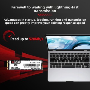 글로렉슨 M.2 SATA 3.0 내장 SSD 1TB/2TB/512GB/256GB/128GB 공장 직판 고속 데스크탑 520MB/s 읽기 속도 360-440MB/s - Product Image 2