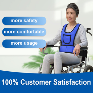 Sabuk Bantuan Pasien Medis Sabuk Pengaman Kursi Roda Tali Pengaman Kursi Roda Rompi Tali Rumah Sakit untuk Pencegahan Jatuh Lansia - Product Image 1