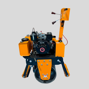 Chất lượng cao thu nhỏ bê tông rung Con lăn mịn hiệu quả đi bộ với động cơ diesel đơn trống lõi bơm thành phần - Product Image 3