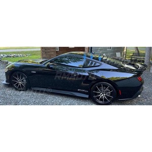 For Ford Mustang 2024 Car Rear Triangle <b>Window</b> Shark Cheek Trim Body Kit Rear Side <b>Vent</b> <b>Window</b> Trim Cover Modification Part - Product Image 4