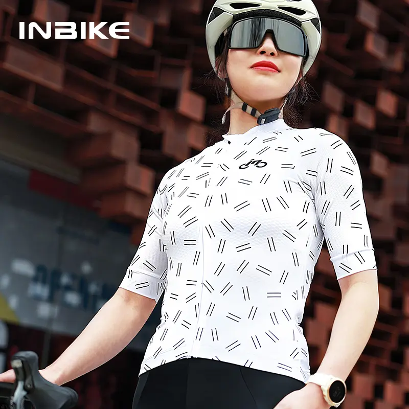 INBIKE ODM เสื้อปั่นจักรยานแบบมืออาชีพ,เสื้อปั่นจักรยานพิมพ์ลายการ์ตูนขี่จักรยานแบบระเหิด
