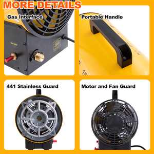 Ventilatore ad <span class=keywords><strong>aria</strong></span> <span class=keywords><strong>calda</strong></span> 15KW per essiccazione cartuccia <span class=keywords><strong>Gas</strong></span> Brooder riscaldatore per allevamento di polli - Product Image 4