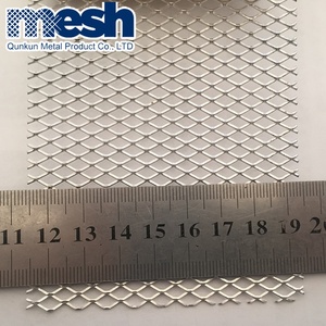 Bạc nhôm mở rộng lưới kim loại đục lỗ lưới trang trí với dịch vụ xử lý cú đấm - Product Image 2