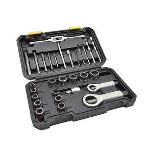 Hex Screw Extractor Socket Set 29Pcs Metric 0.5 In Drive Industrial Grade Steel Damaged Bolt Remover - Product Image 2