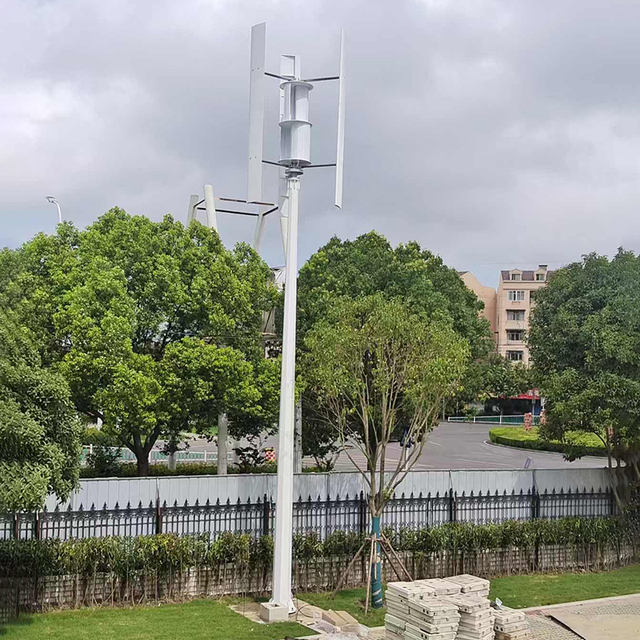 400W 500W 600W 800W Rooftops Small H Shape Vertical Axis Wind Turbine Generator for Home Use Energy Power System