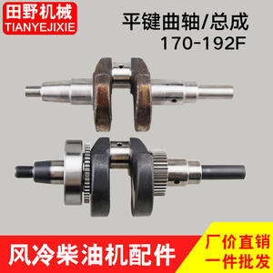 Vente directe – En stock – Vilebrequins de moteur diesel refroidi par air avec clés plates types 170/173/178/186FA188 – Pièces de machines agricoles - Product Image 5