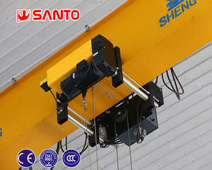 Grúa Eléctrica Monoviga de 3, 5, 10 y 20 Toneladas, Grúas <span class=keywords><strong>Puente</strong></span> de Viaje Superior EOT en Venta - Product Image 6