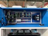 Presse plieuse électrique servo-rigide robuste pour la pliage de tôles de grande épaisseur dans les usines de fabrication