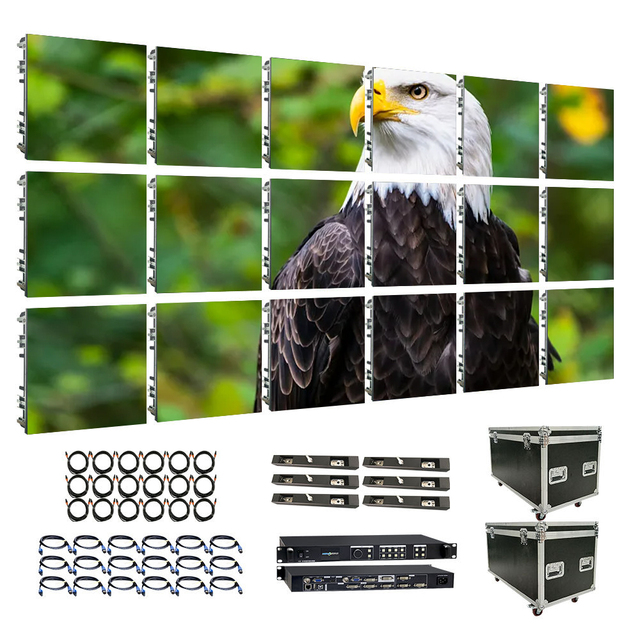 High Brightness Pixel Pitch 2.9Mm P2.9 Outdoor Waterproof Led Rental Media Display Screen Panel Stage Led Screen