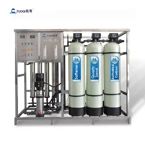 1000 LPH CE ISO Bersertifikat Minum Air Reverse Osmosis RO Sistem Pengolahan Air Mesin Pengolahan Air