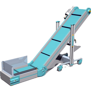 Transportador Automático Inclinado Tipo Z Antibacteriano para Bolsas de Alimentos Listas para Llevar, para Empacar Productos Terminados en Tiendas de Alimentos - Product Image 1