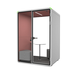 Cabine insonorisée pour 2 personnes, idéale pour les réunions privées et les appels vidéo - Product Image 1