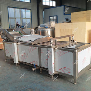 Blanqueador continuo de fábrica para mejillón, calamar, ostra, pechuga de pollo, transportador automático, máquina blanqueadora de mariscos - Product Image 5