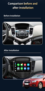 Pantalla táctil de 9 ", navegación GPS para coche Android, reproductor de DVD de vídeo Multimedia para <span class=keywords><strong>Chevrolet</strong></span> <span class=keywords><strong>Cruze</strong></span> 2009-2014, Radio Estéreo - Product Image 2