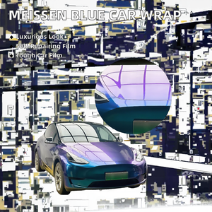 <span class=keywords><strong>Meissen</strong></span> alto brillo PET Anti-Scratch TPU películas protectoras de vinilo envolturas de PVC para coche para carrocería parabrisas cambio de color envoltura de coche - Product Image 2