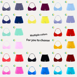 Ensemble de sport GC 2026 pour femme : Leggings de yoga sans couture, soutien-gorge de sport, short taille haute à maintien élevé – Tenue de fitness et d'entraînement - Product Image 2