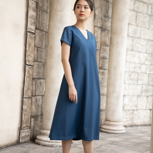 LUTZ Brand Robe décontractée pour femmes Haute qualité 100% Coton Nouveau Design Respirant et Confortable Fabrication Vietnam - Product Image 3