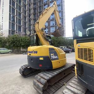 Miniexcavadora Hidráulica de Orugas Komatsu Pc78MR de Marca Japonesa, Excavadora de Orugas de 7 Toneladas, Máquina Excavadora de Tierra de 0.28 CMB en Venta - Product Image 1