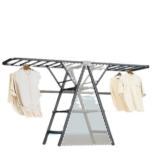 ราวตากผ้าแบบพับได้รูปตัว X สำหรับใช้ในบ้าน ห้องนอน ระเบียง - Product Image 5