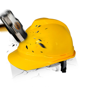 Protección PPE Construcción DE SEGURIDAD BSI Certificado CE Casco DE SEGURIDAD ABS Material PP Protege salpicaduras Objetos que caen - Product Image 3