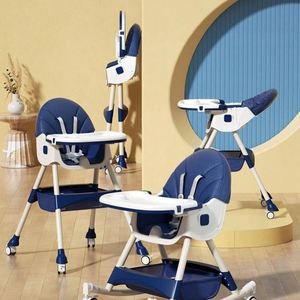 Silla de Comer Plegable para Bebés, con Soporte de Pies Ajustable, Diseño Seguro, Ligera y Portátil para Bebés y Niños Pequeños - Cocina al Aire Libre - Product Image 4