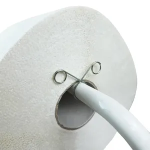 Folding Floor Roll Holder 41x41x78 Cm Industrial <b>Paper</b> Dispenser With Butterfly Lock For <b>Kitchen</b> Storage - Product Image 6