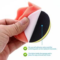 Ensemble de polissage abrasif de 53 pièces, papier abrasif de qualité abrasif de 3 pouces (75 mm), 800-5000 grains # 5 pièces chacune pour le detailing automobile, le cirage et le ponçage