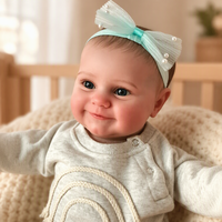 Boneka Bayi Reborn 20 Inch, Mirip Bayi Asli, Bahan Vinyl Lembut, Mainan Bayi Baru Lahir Realistis untuk Hadiah Anak, Grosir, Custom