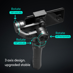 PYJ Offre Spéciale connexion sans fil selfie stick F6 stabilisateur de téléphone intelligent BT contrôle par application portable 3 axes stabilisateur de cardan - Product Image 6