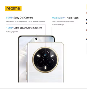 Nuovo <span class=keywords><strong>Smartphone</strong></span> Originale <span class=keywords><strong>Realme</strong></span> 14 Pro 5G con Batteria Dimmerabile da 7300/6000 mAh, Fotocamera di Alta Qualità e Display Curvo a 120 Hz - Product Image 3