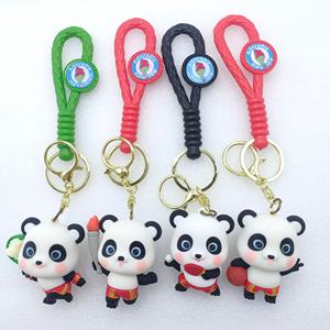 พวงกุญแจหมี 3 มิติ น่ารัก สั่งทำได้ ขายส่ง วัสดุ PVC นิ่ม สำหรับตกแต่งกระเป๋า ของขวัญส่งเสริมการขาย - Product Image 2